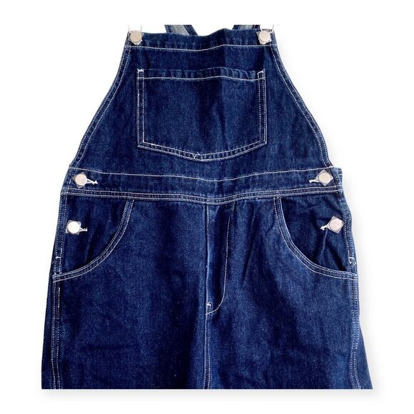 WE WORE WHAT Basic Denim Overalls, size M, New with tag - Picture 8 of 16